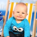 <p>Babyfoto, Strand, Eutin</p>