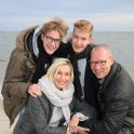 <p>Familie im Winter am Strand, Strande</p>