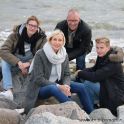 <p>Familie im Winter am Strand, Strande</p>