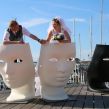 <p>Hochzeitsfoto Seefischmarkt Kiel Masken</p>