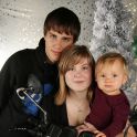 <p>Familienfoto, Weihnachten</p>