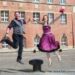 <p>Hochzeitsfoto, Kiel, Rockabilly, Pretty in Pink</p>