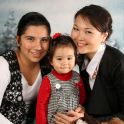 <p>Familienfoto, Mutter und Tochter, Weihnachten</p>
